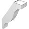 Ekena Millwork 6-in. W x 18-in. D x 30-in. H Funston Architectural Grade PVC Knee Brace BRCP06X18X30FST - alternate 3